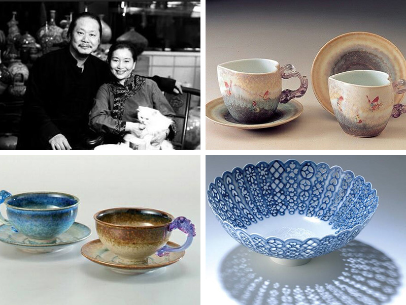 台灣青花瓷 台灣陶瓷工藝 陶瓷工藝美術 台灣琉璃藝術 薄胎瓷