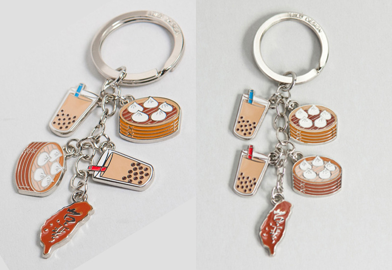 米錄 台灣小吃 鑰匙圈