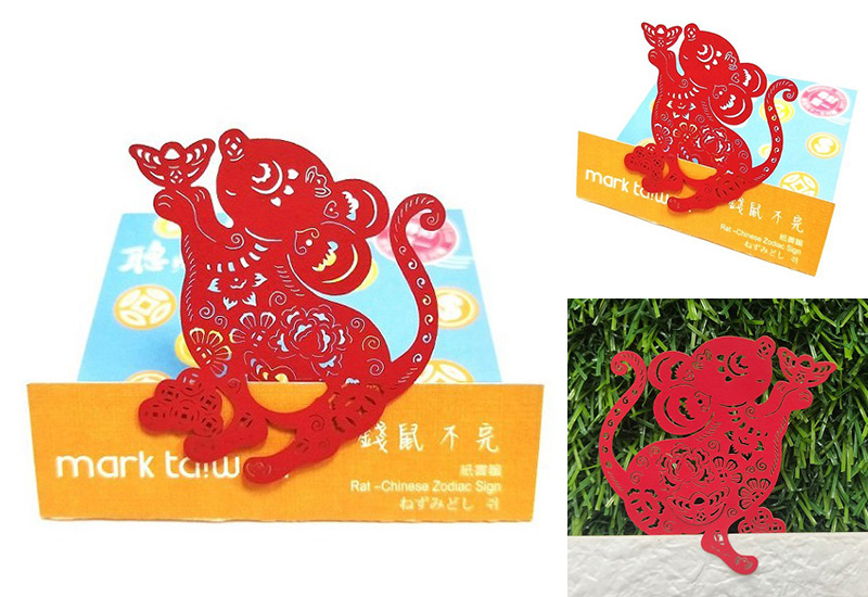 大視 麥麥大節慶-錢鼠不完(紙書籤) 