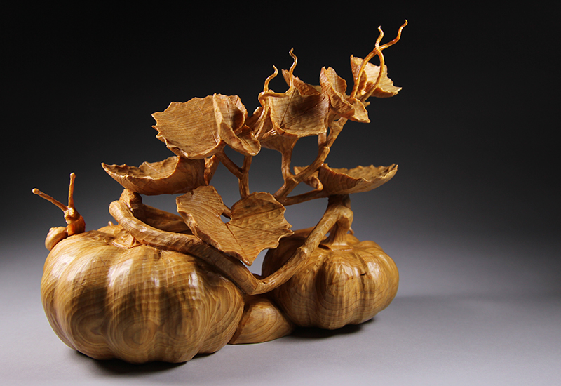 陳柏融 豐收-大(台灣紅檜木) 