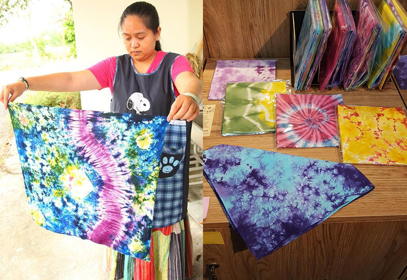 靚染工坊 大方巾(顏色以現場為準) 