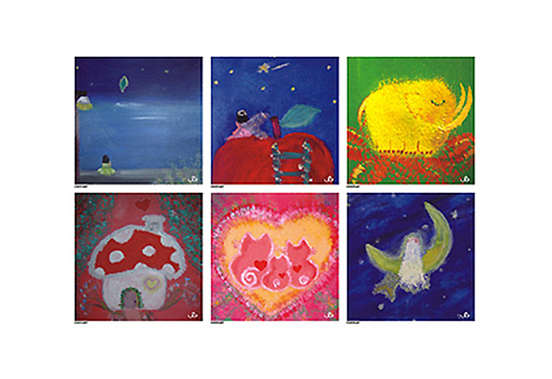 Googooli姑姑里 瓷磚貼紙6入組