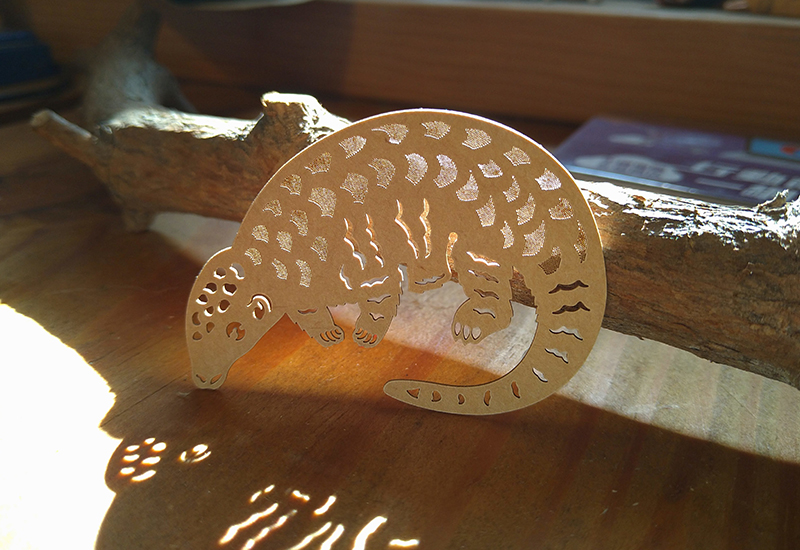 大視 麥麥動物園-穿山甲(紙書籤) 書夾 大視 麥麥動物園-穿山甲(紙書籤) 書夾