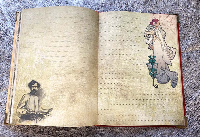 Mucha 慕夏系列 精裝筆記本-拜占庭 Mucha 慕夏系列 精裝筆記本-拜占庭