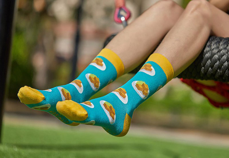 台灣美食針織襪-臭豆腐(2.1版) 微笑台灣MIT認證 台灣美食針織襪-臭豆腐(2.1版) 微笑台灣MIT認證