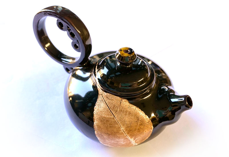 林映汝 木葉天目福智圓滿壺 鶯歌燒 陶喜 林映汝 木葉天目福智圓滿壺 鶯歌燒 陶喜