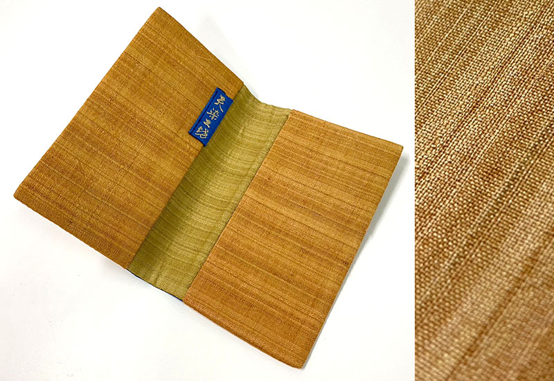 天染工坊 相見歡-天染手織絲綢雙色名片夾 天染工坊 相見歡-天染手織絲綢雙色名片夾