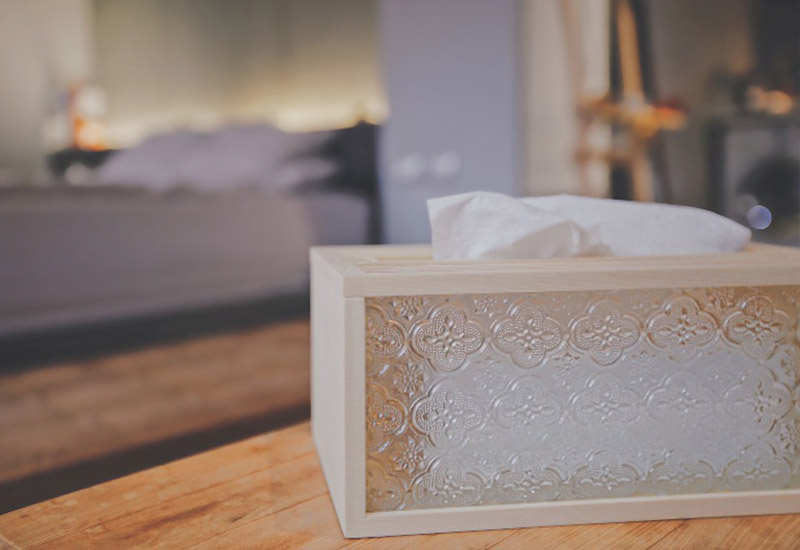 手手 海棠花衛生紙盒 手手 海棠花衛生紙盒