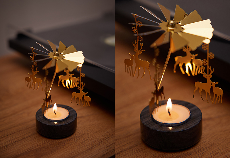 大理石旋轉燭台(2色可選) 大理石旋轉燭台(2色可選)