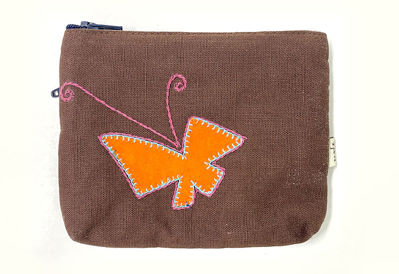 彭春林 蝶紋系列:一代零錢包雙拉鍊 彭春林 蝶紋系列:一代零錢包雙拉鍊