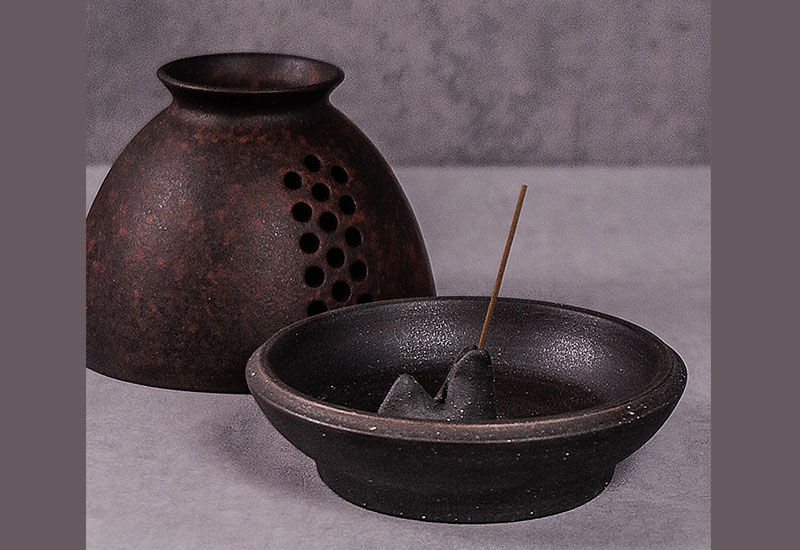 無我系列 - 赤岩兩用香器 無我系列 - 赤岩兩用香器