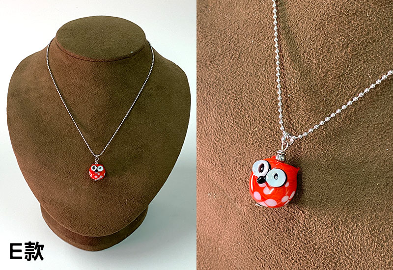 貓頭鷹小包花項鍊(多款) 貓頭鷹小包花項鍊(多款)