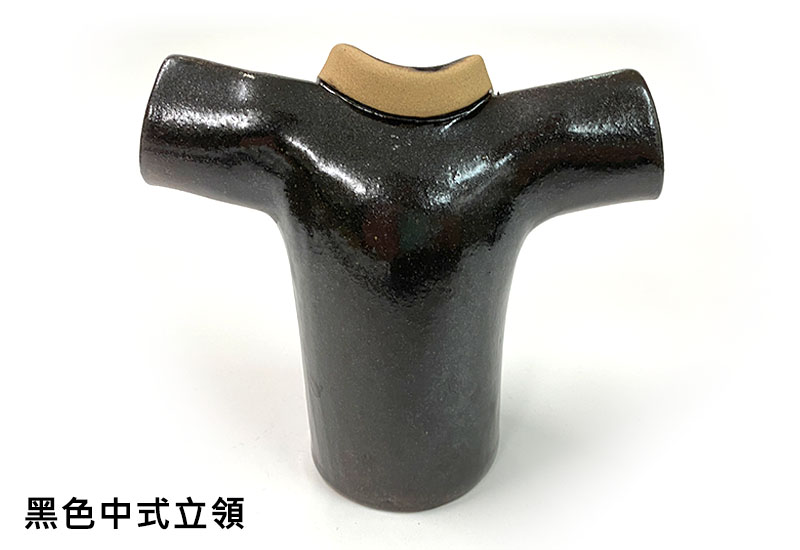 客家服飾筆筒-黑色中式立領 客家服飾筆筒-黑色中式立領