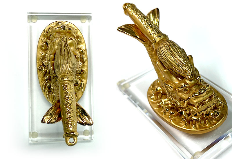 獨占鰲頭(魚+筆)擺飾 獨占鰲頭(魚+筆)擺飾