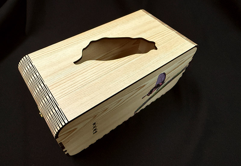 寬尾鳳蝶面紙盒 寬尾鳳蝶面紙盒