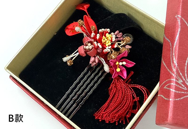 客家纏花雙花飾 客家纏花雙花飾