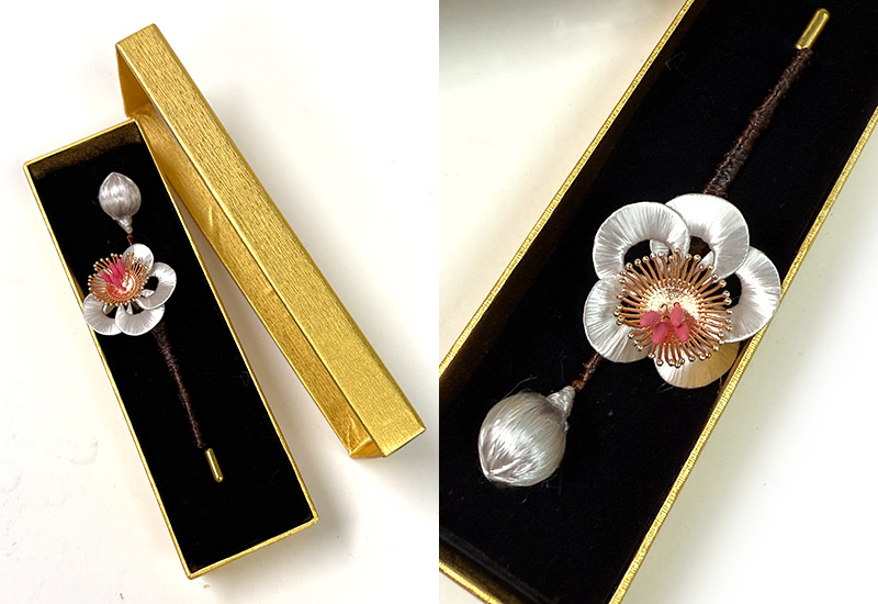 暗香影疏(雙花胸針) 暗香影疏(雙花胸針)