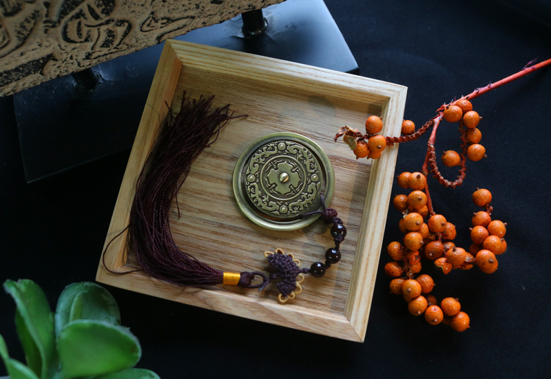 東方魅力 流蘇書籤-蟠螭紋 東方魅力 流蘇書籤-蟠螭紋