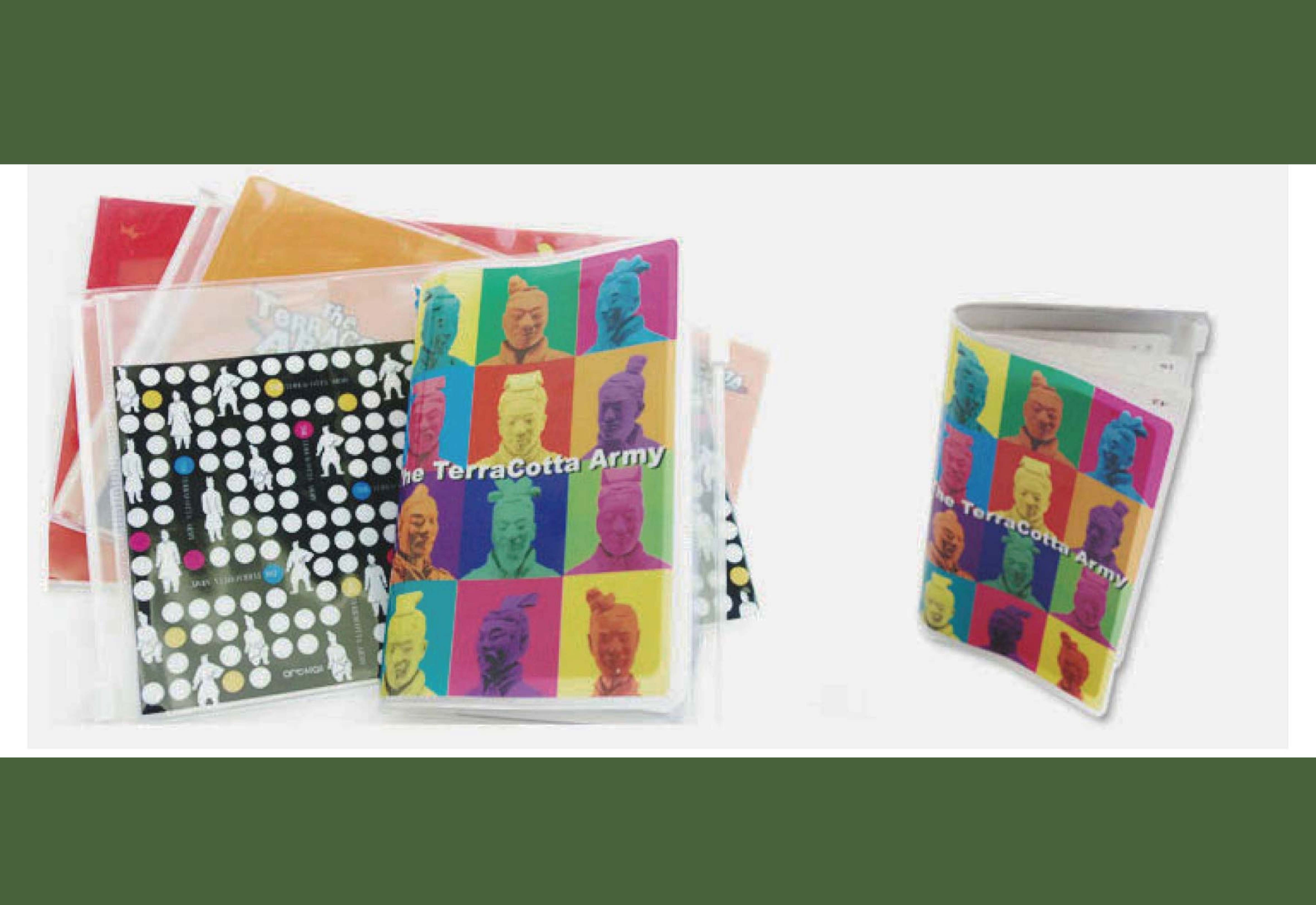 兵馬俑 普普風護照套