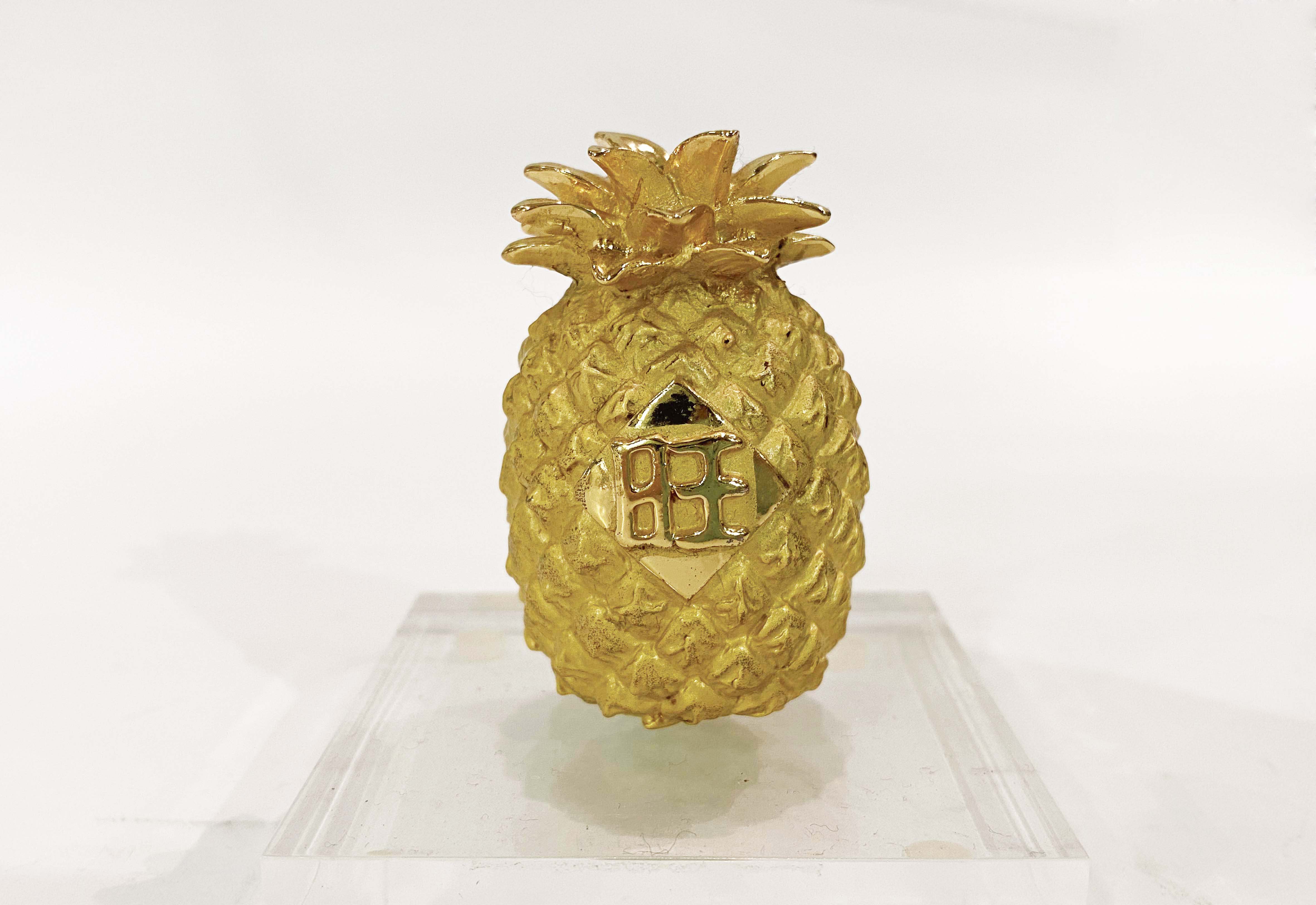 盛恩 旺來進財鳳梨擺飾