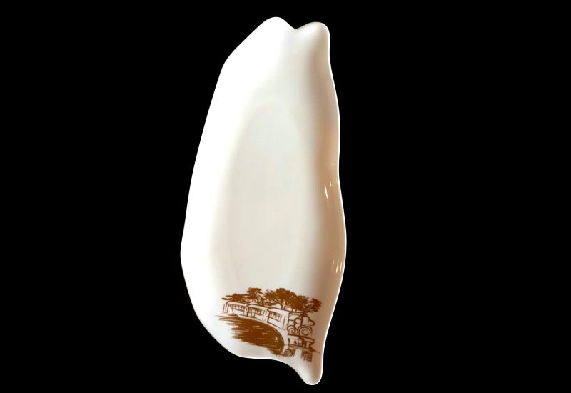 風華台灣瓷盤 臺灣造型餐盤