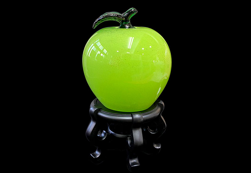 超大蘋果有葉燈組 (哇沙米綠)+五腳座