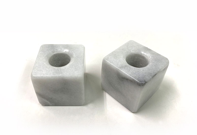 大理石牙刷底座組( 2入組 )白