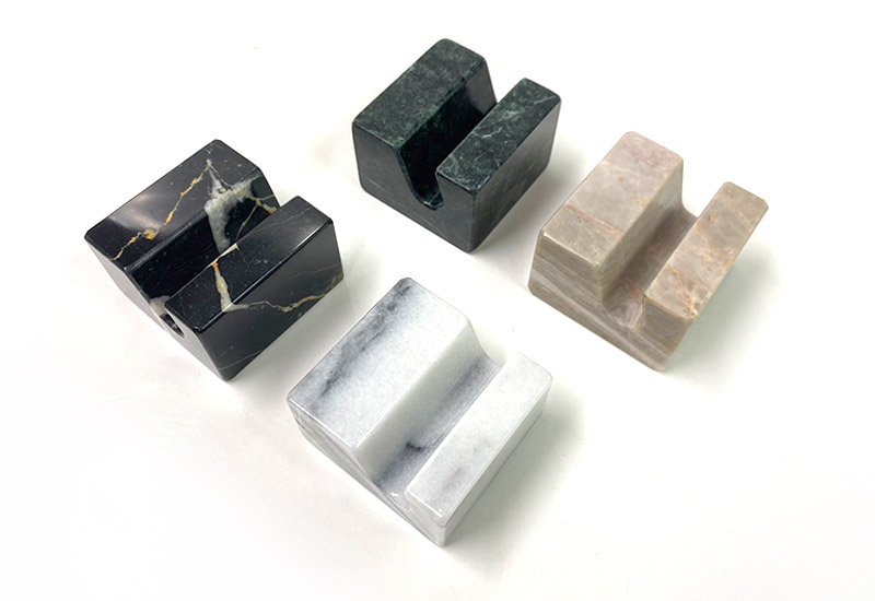 大理石多用型名片座、手機座(多色)