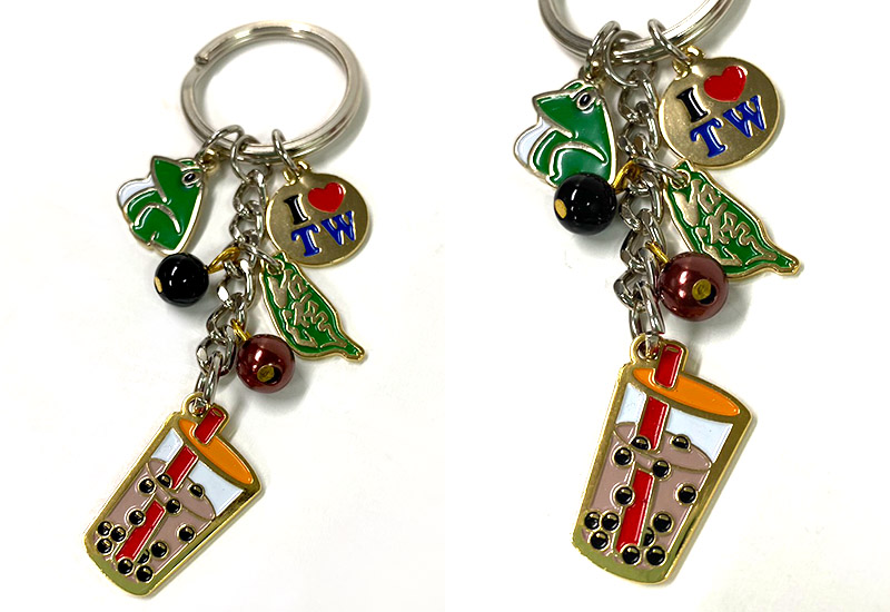 K44-A 台灣珍奶鑰匙圈