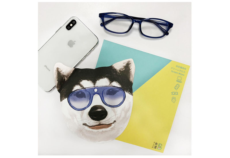 眼鏡造型布-黒士奇