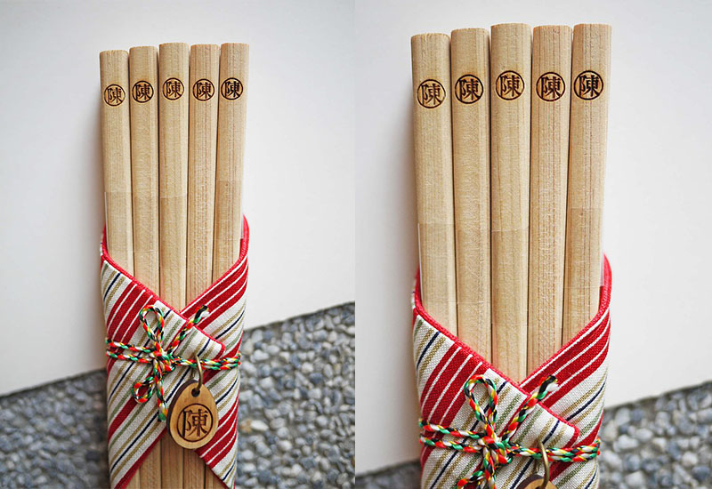 台灣檜木家族筷組