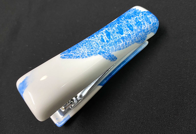 櫻花鉤吻鮭陶瓷釘書機