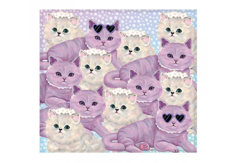 BYC印花萬用布  Only Two(Pinky Ladies)