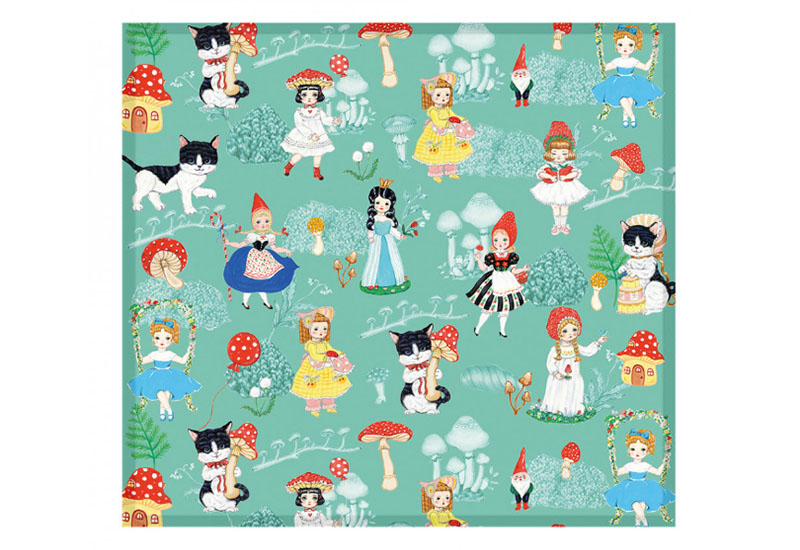 BYC印花萬用布 Only Two(蘑菇)