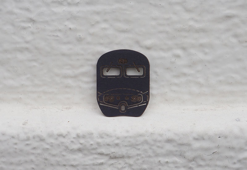 麥麥藏寶圖-自強號 紙雕書籤