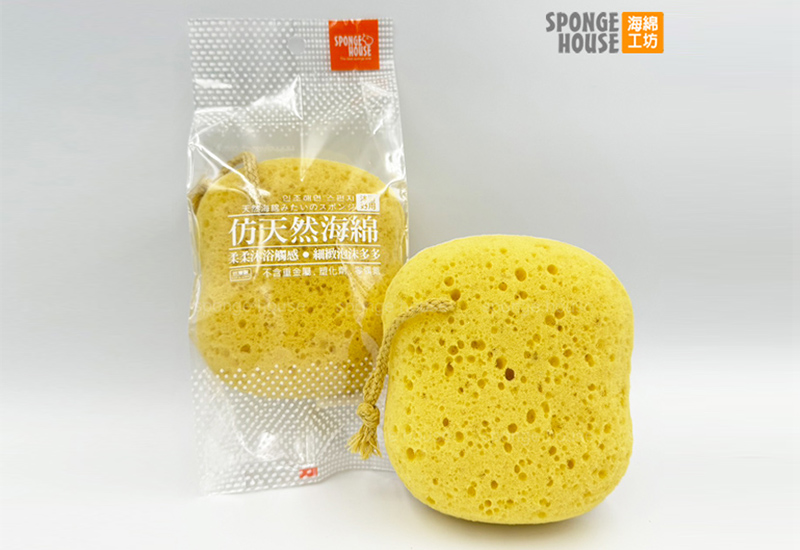 仿天然沐浴海綿-腰身型