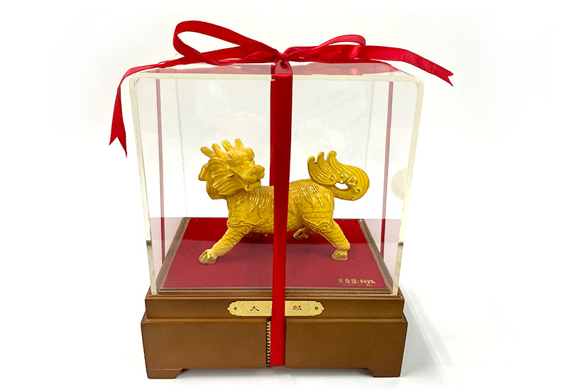 東方魅力 黃金麒麟擺飾