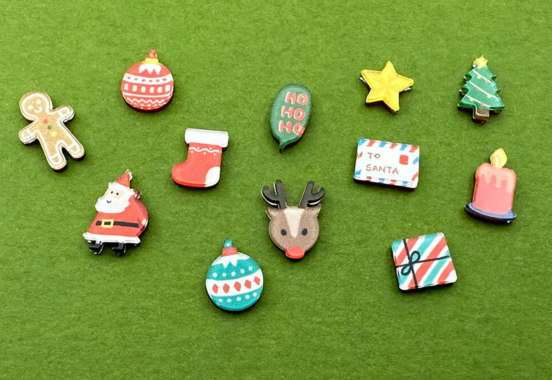 聖誕節耳環耳夾別針(多款可選)