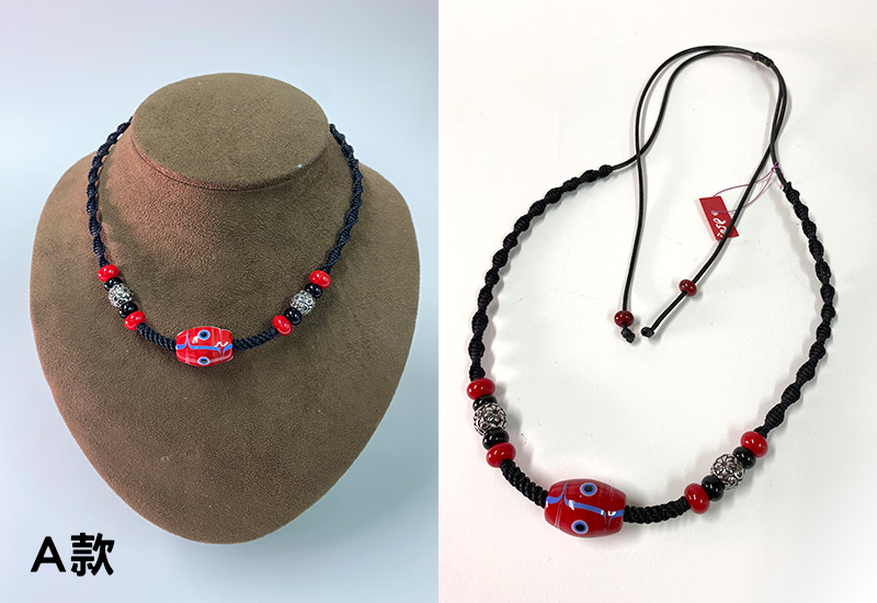 琉璃珠手編項鍊(多款)