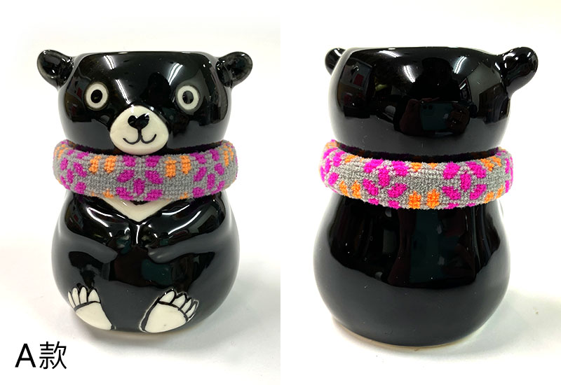 阿鑽黑熊 手作盆栽兼牙刷架(2款)