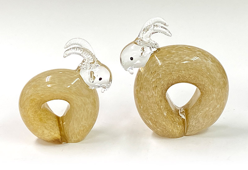 同心羊-精裝盒  (白.金茶)