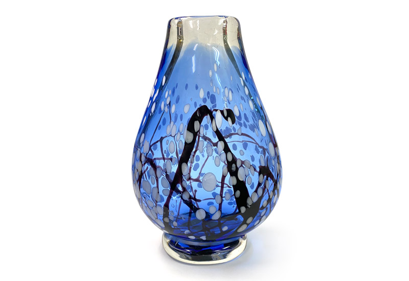 桐雪繽紛 (藍.黑白) 花瓶花器