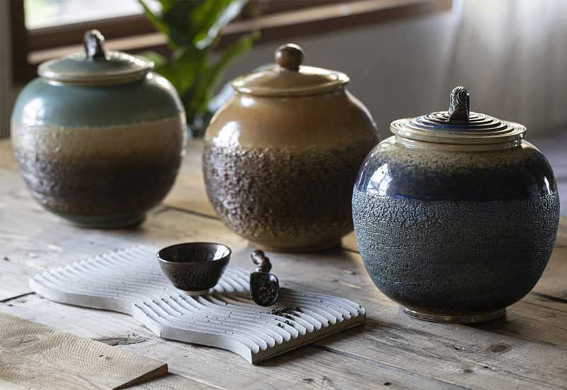 樟香甕型茶倉-行家款