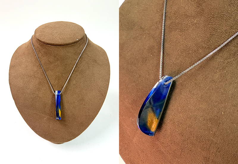 琉璃飾品(金屬雕花)