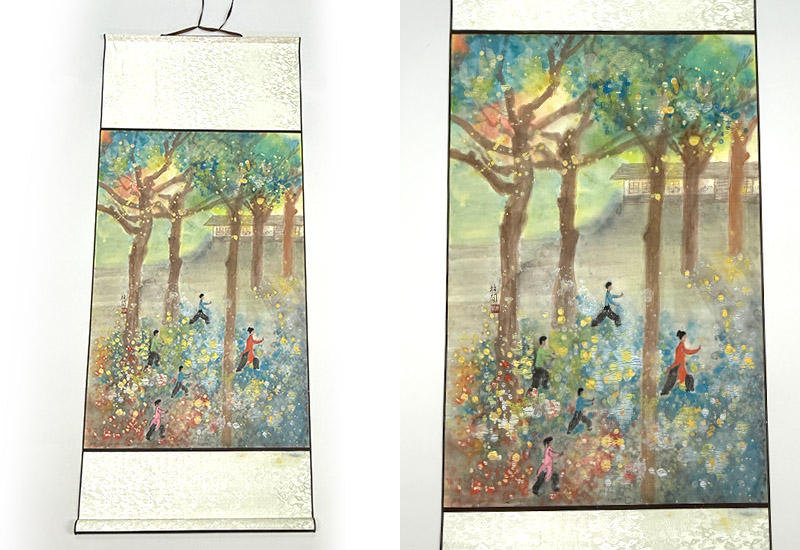 喚醒晨曦 捲抽掛畫