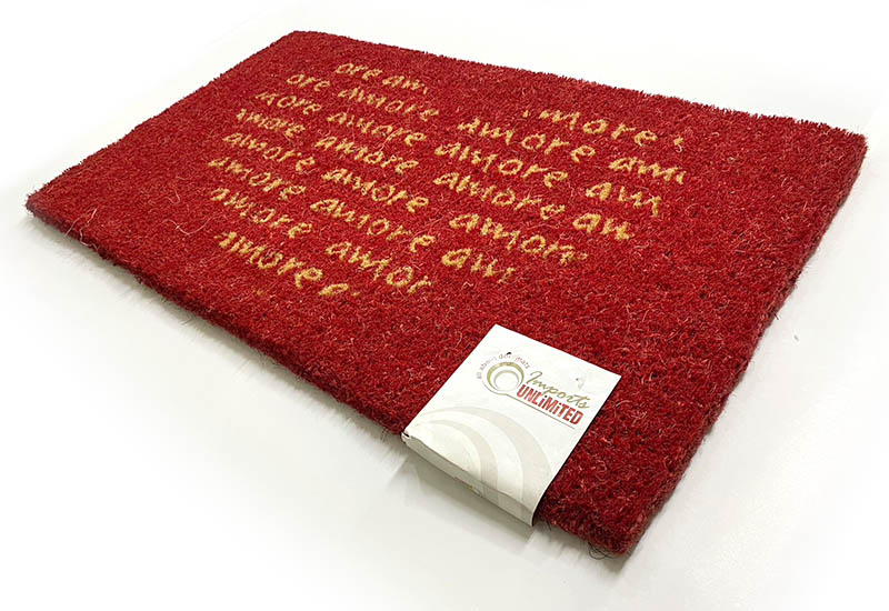 AndyWarhol進口地墊-Amore 天然椰纖地墊