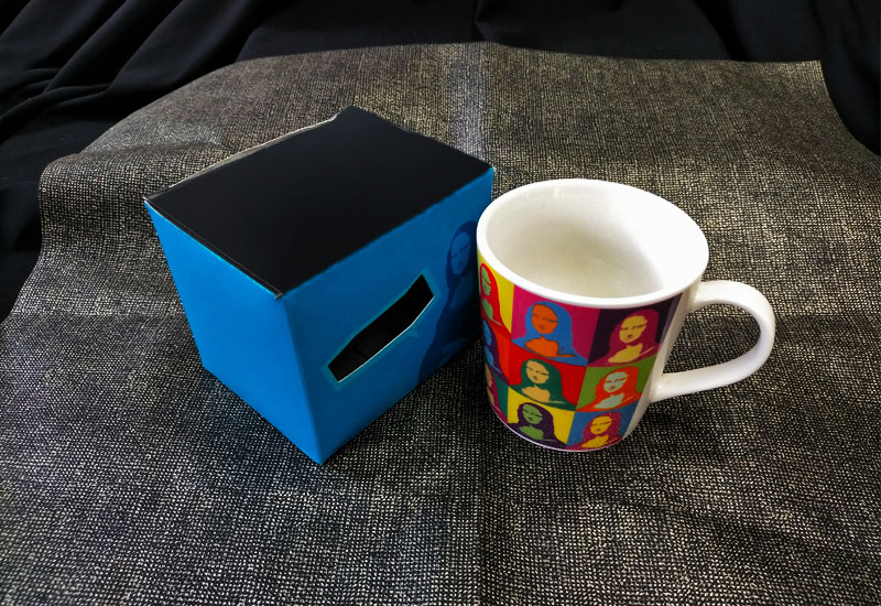 西洋名畫 3D大馬克杯-蒙娜麗莎