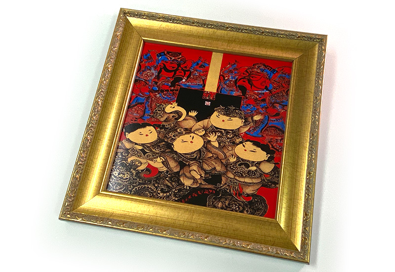 傑作陶 D05全家福門神（精裝版）