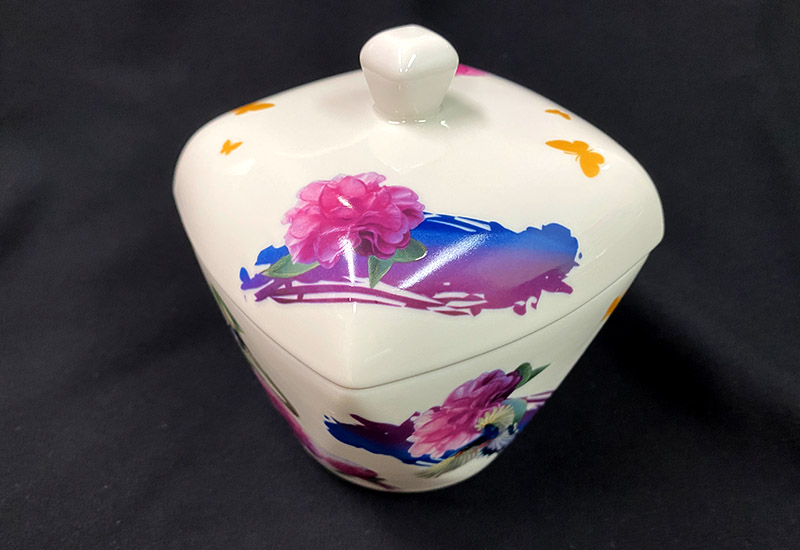 3D藍鵲天燈聚寶甕