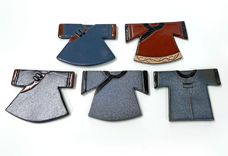 懷舊台灣 客家服飾杯墊